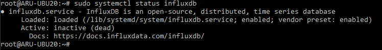 InfluxDB state