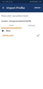 Android Client OpenVPN Configuration