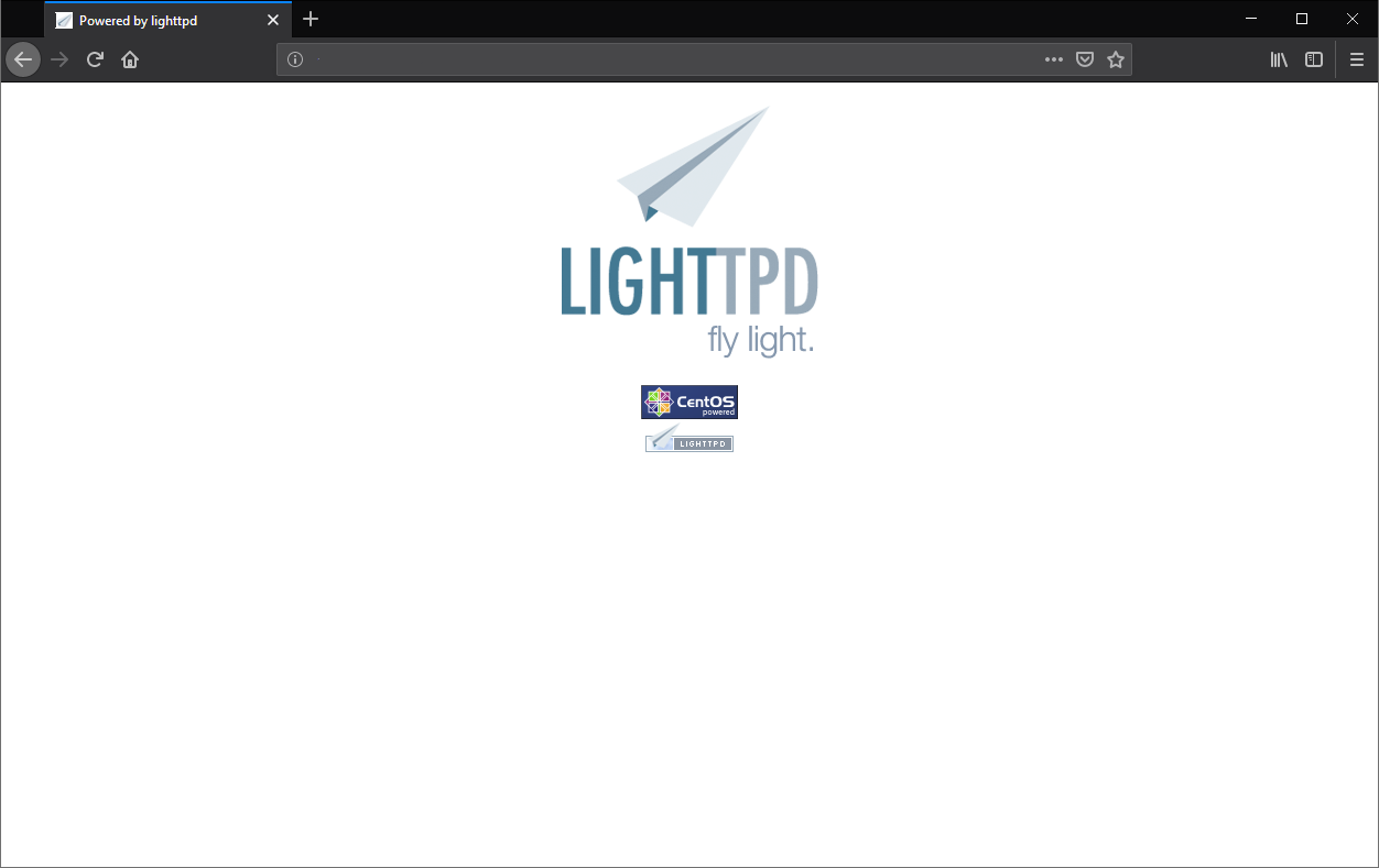 Lighttpd Page
