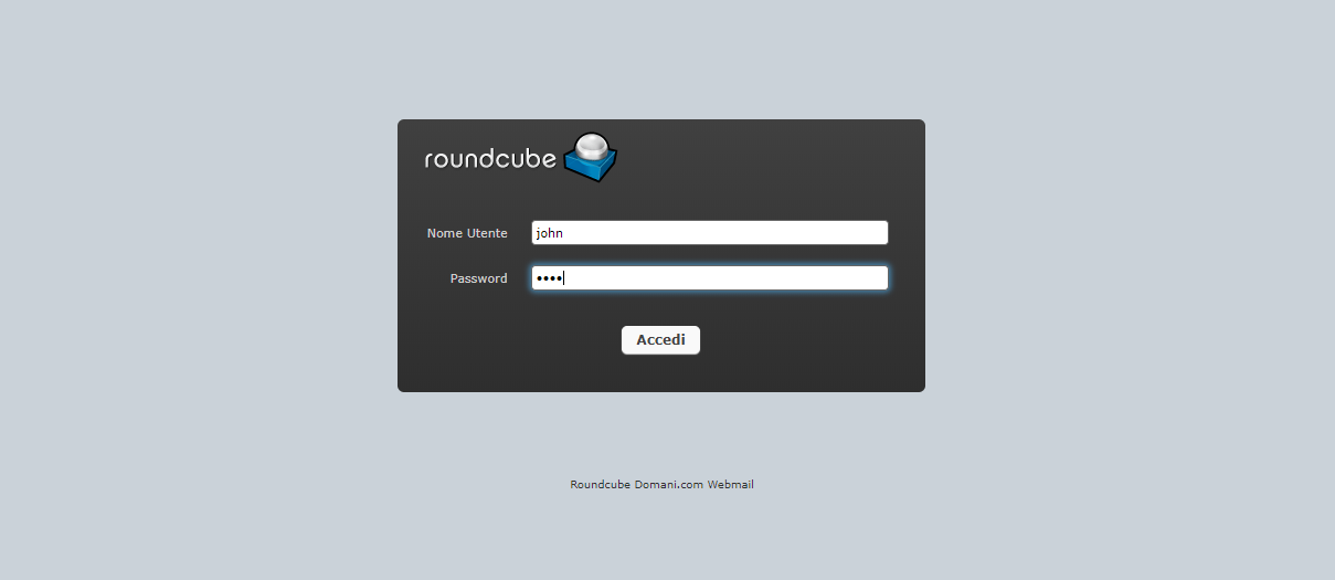 RoundCube Login