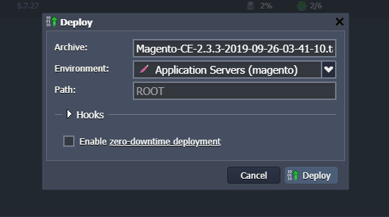 Deploy Magento