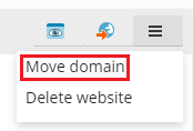 Move Plesk Domain