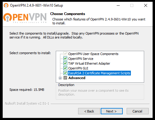 how to install openvpn access server