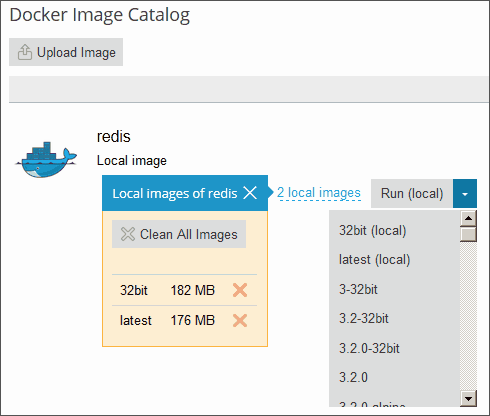 Docker Image List by Product