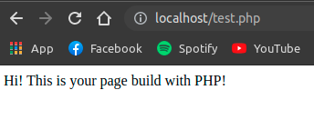 PHP test